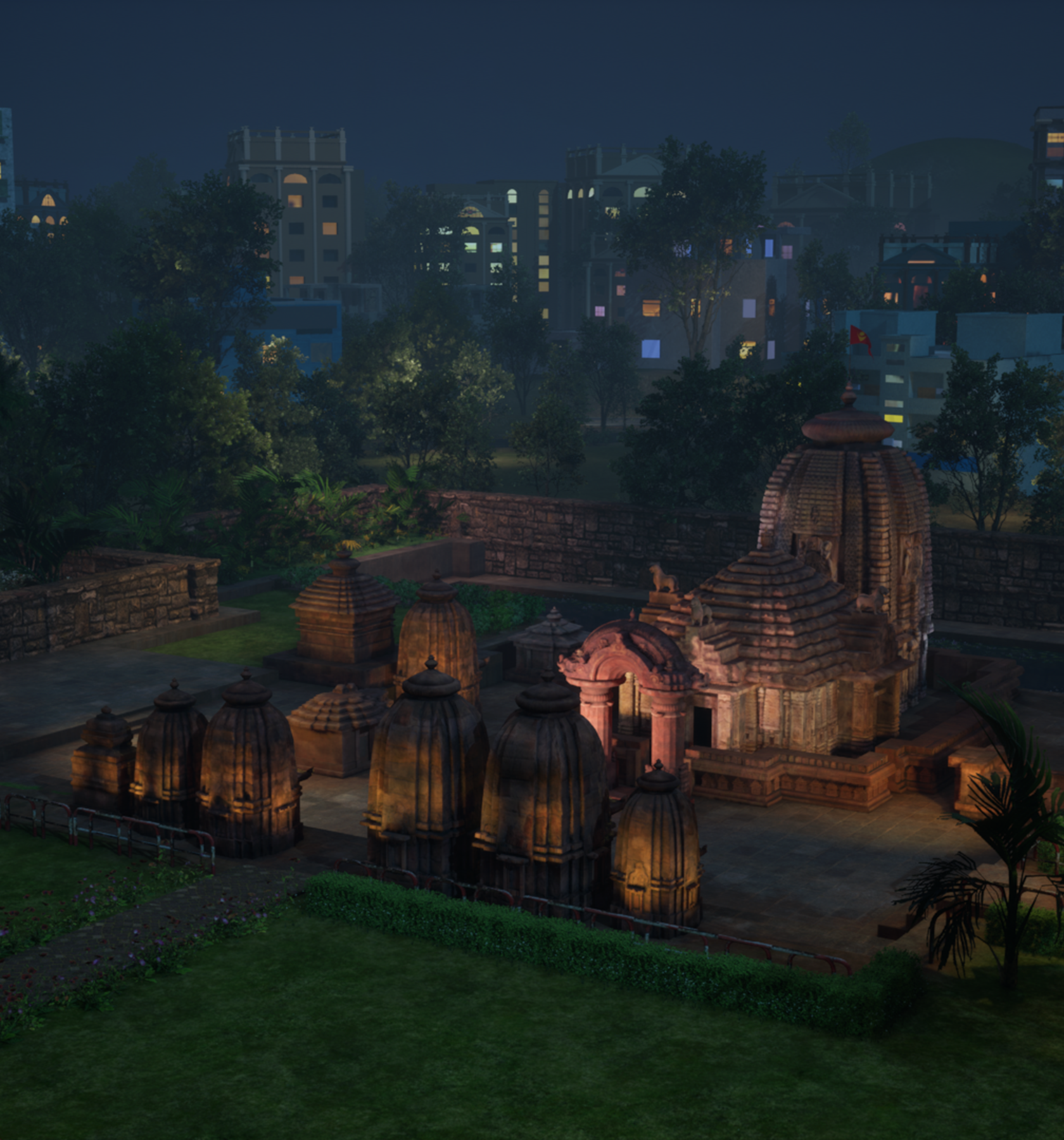 Mukteswar Temple Night